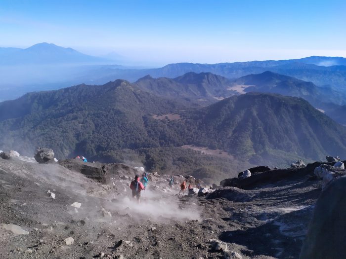 Semeru volcano gunung