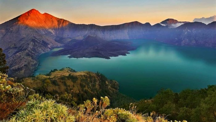 Rinjani gunung mt lombok