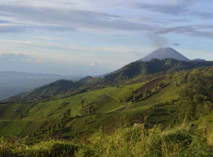 Mountain indonesian peaks six climb year jakarta west shares mount