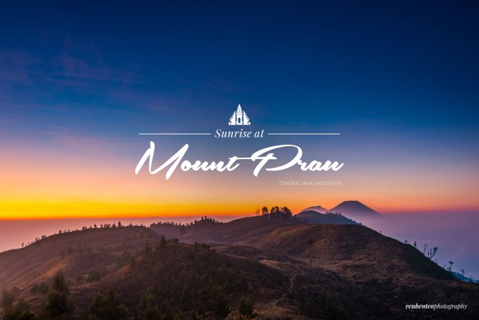 Prau gunung romantisnya puncak sunrise tahu aturan yukkuy menikmati istimewa finansialku