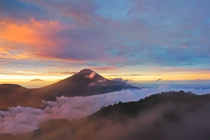 Indonesia mountains views stunning climb most darren willman credit